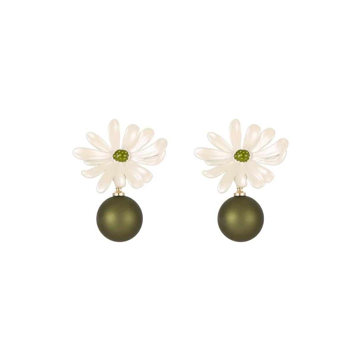 Серьги из фиолетового медного сплава женские