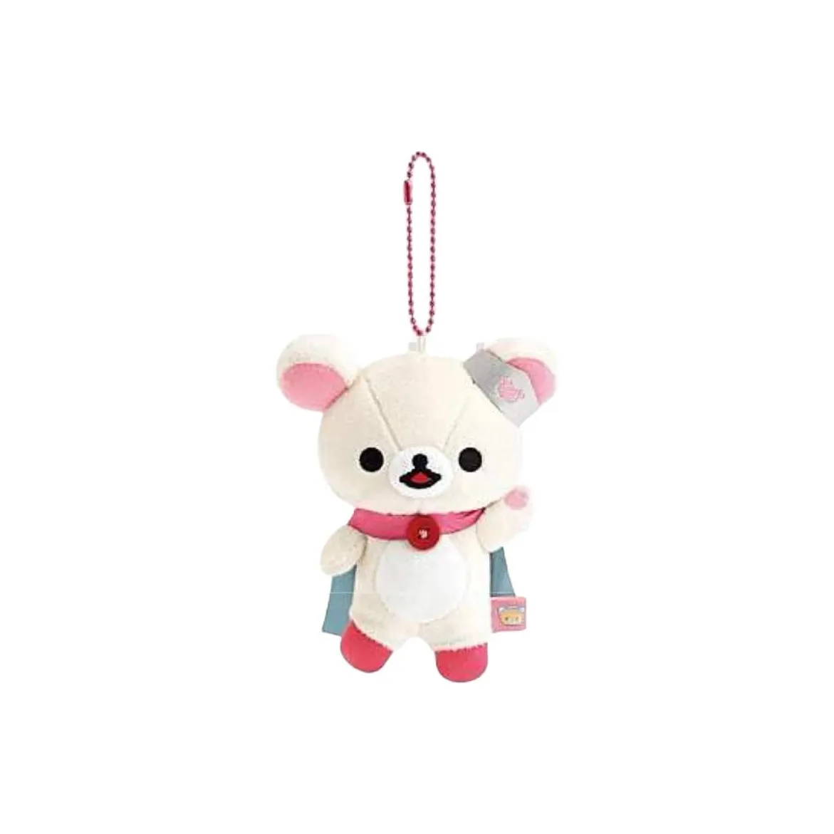 SAN X Rilakkuma Pixel Collection Плащ Медведь Сестра Куклы Плюшевая Подвеска 14 см Длина Тела