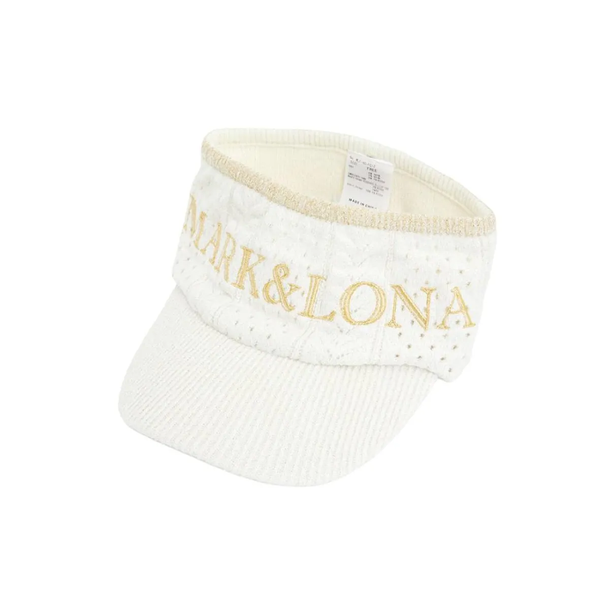 MARK & LONA Rayon, Nylon, Polyester Sun Protection Hats Women's White
