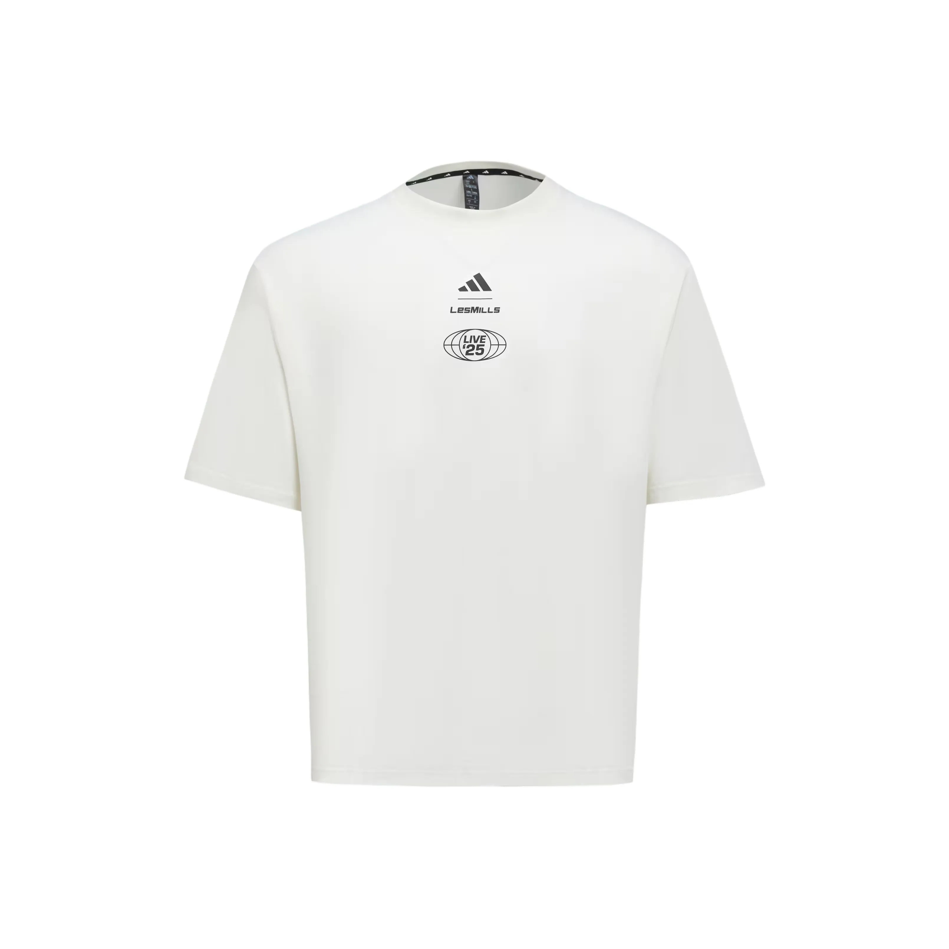 Adidas x LAIMEI LIANMINGKUAN SS25 TOUR T Рубашка T Рубашка Унисекс Нефритовый Белый