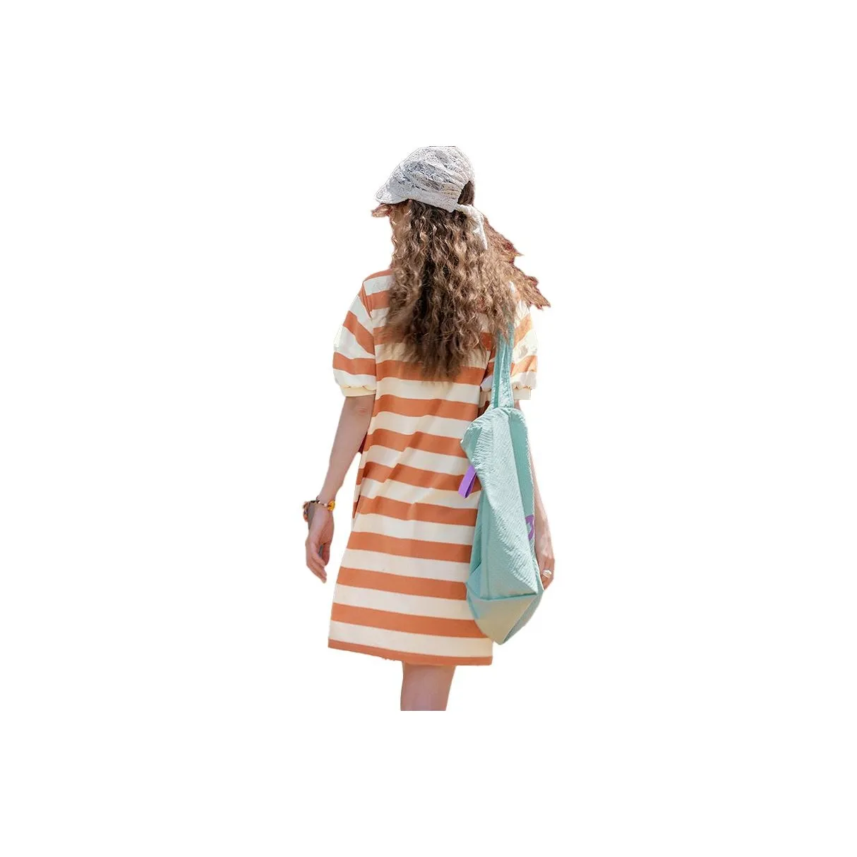 ELF SACK Short Sleeved Dress Women's