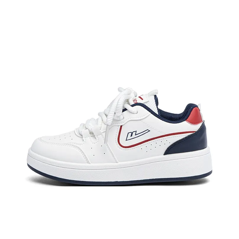 Warrior визуально увеличивает рост устойчивые к истиранию низ низкий топ кроссовки для скейтбординга унисекс белый темно-синий красный