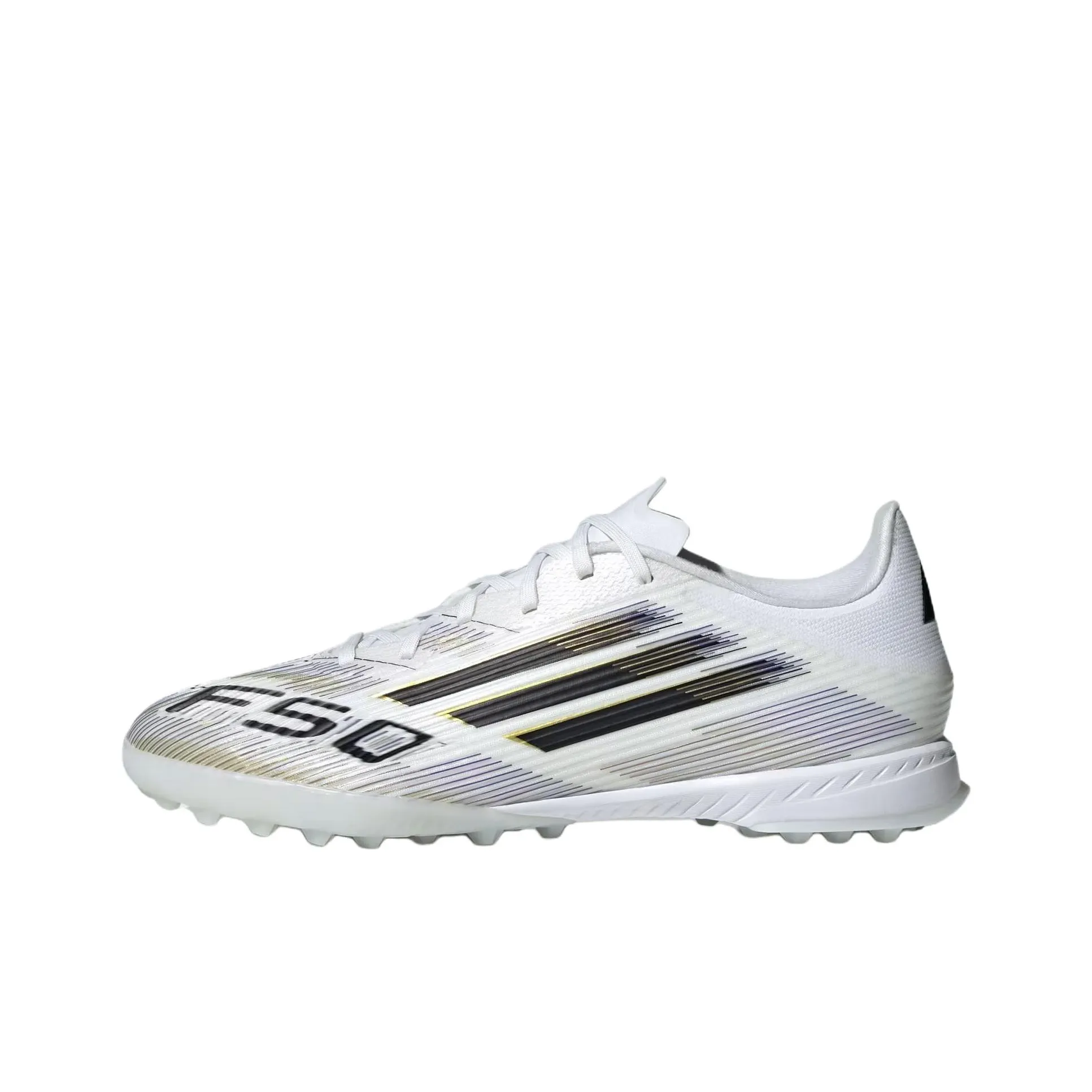 Adidas F50 League Slip-resistant Abrasion-resistant Football Cleats Unisex White Адидас F50 League Противоскользящие Устойчивые к истиранию Футбольные бутсы Унисекс Белый