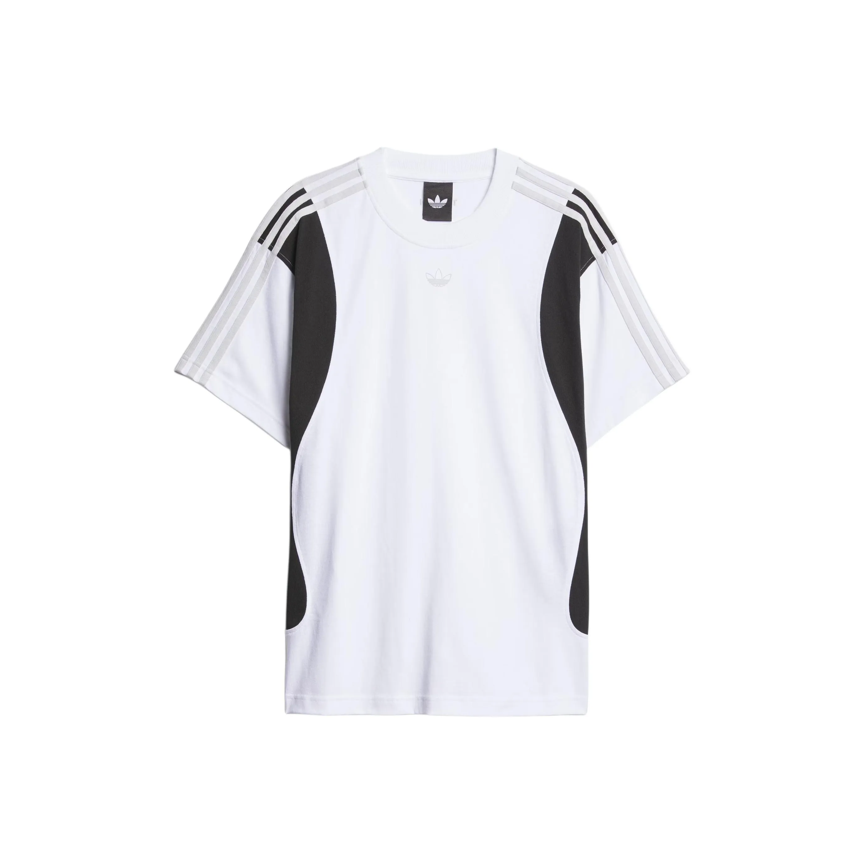 Adidas Originals SS25 T-Shirt Унисекс Белый Черный