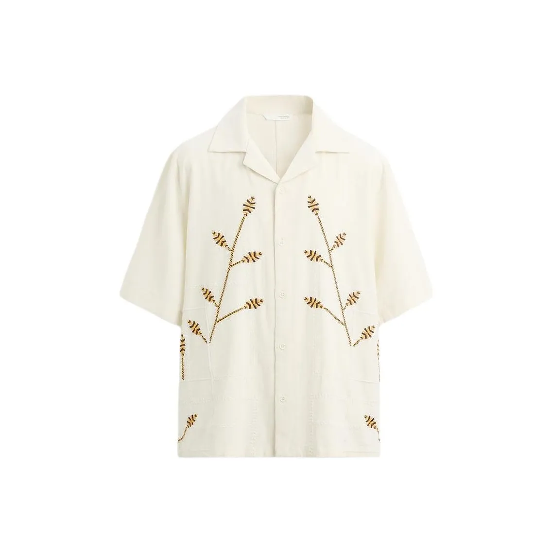 ZARA Желтые Мужские Рубашки