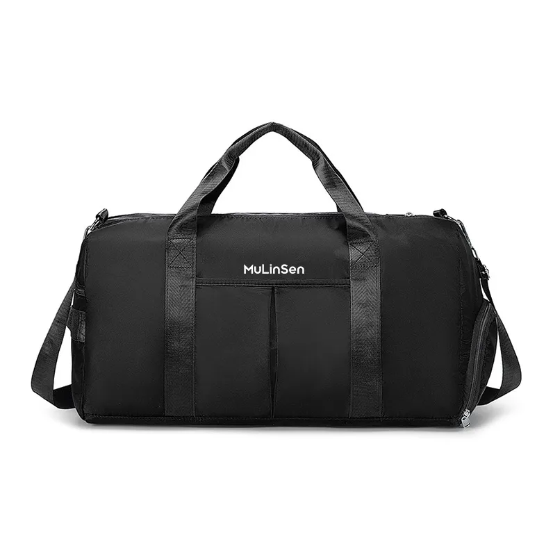 Mulinsen Polyester Portable Crossbody Bag, Travel Bag Unisex Multicolor
