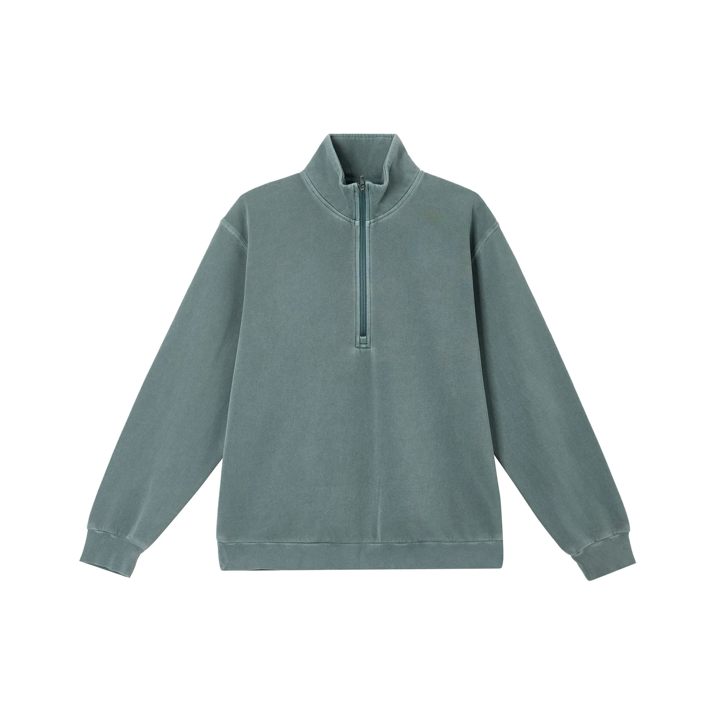 lululemon Steady State Полузастежка Wash Толстовка Унисекс Rare Промытый черный Сосна