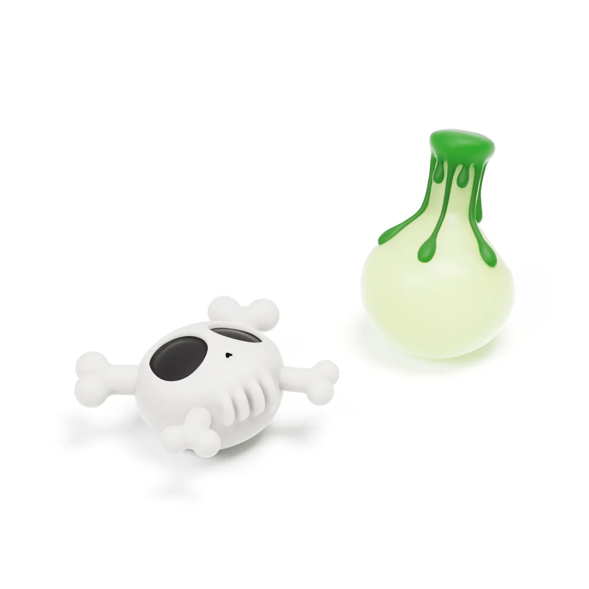 HelloSlippers Mr. Skully ПВХ Ночной свет Украшения для обуви Унисекс