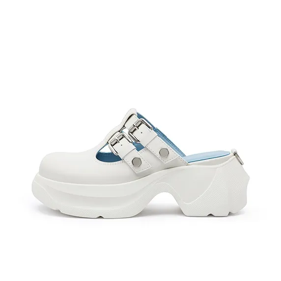 JUUJIAOOLAB Противоскользящие домашние тапочки для женщин белые