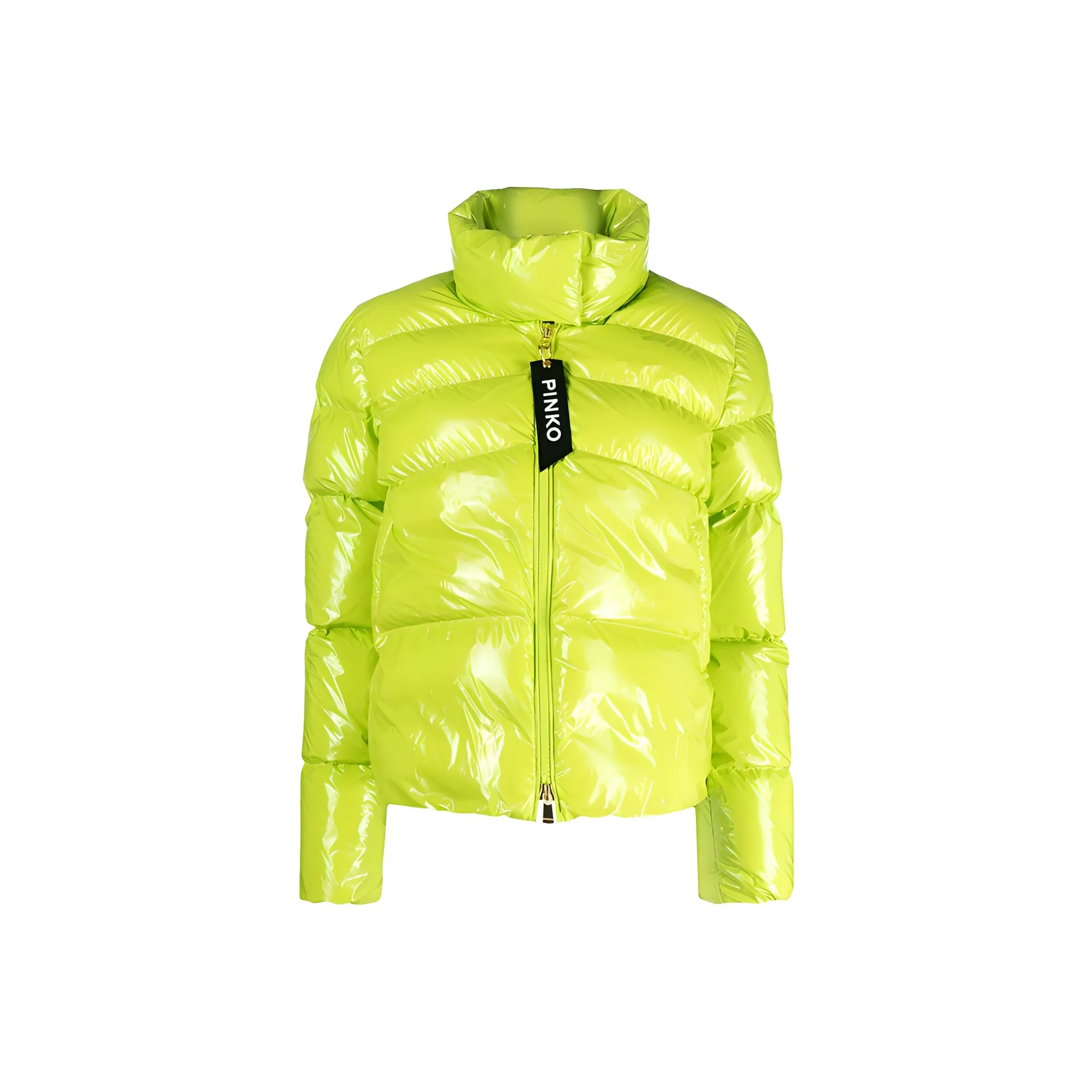 PINKO SS23 Куртки Пальто Женские Ярко-зеленый