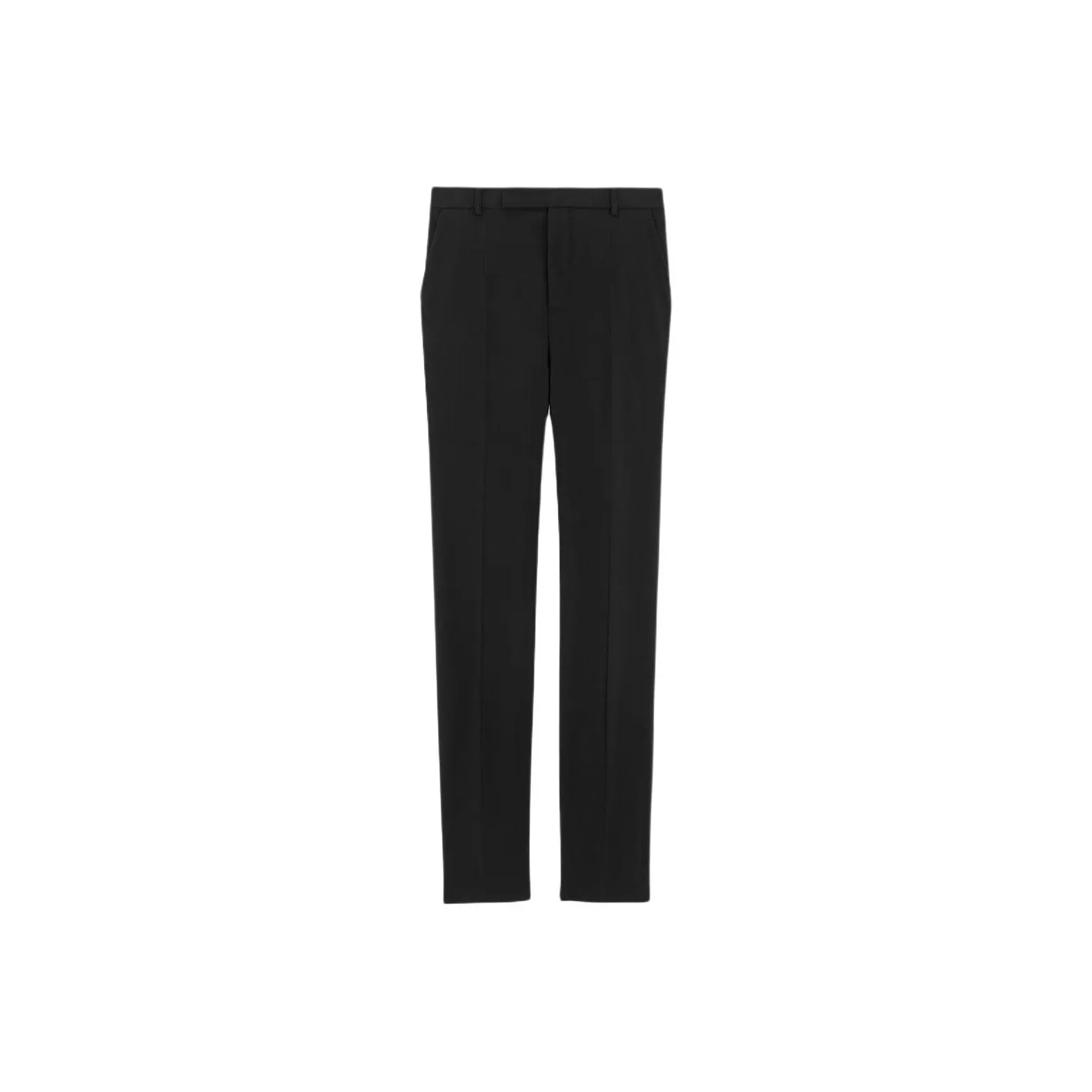 SAINT LAURENT High Waist Straight Leg Pants