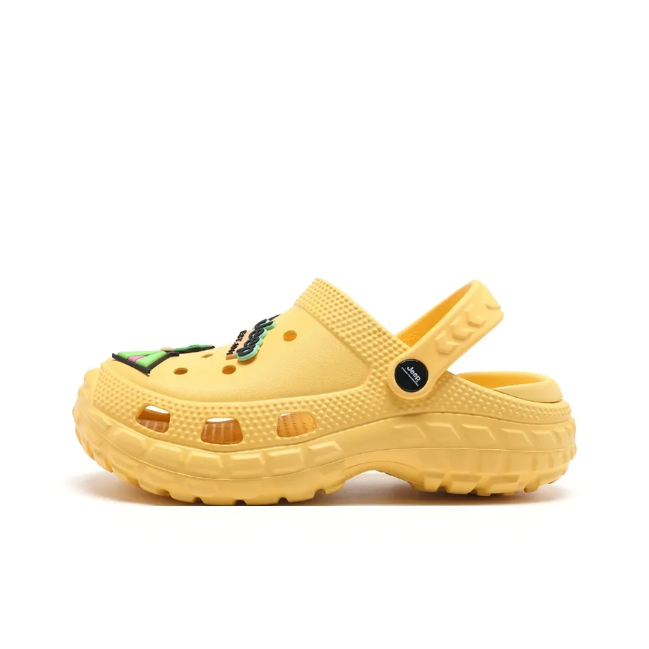 JEEP Сабо Желтые Женские