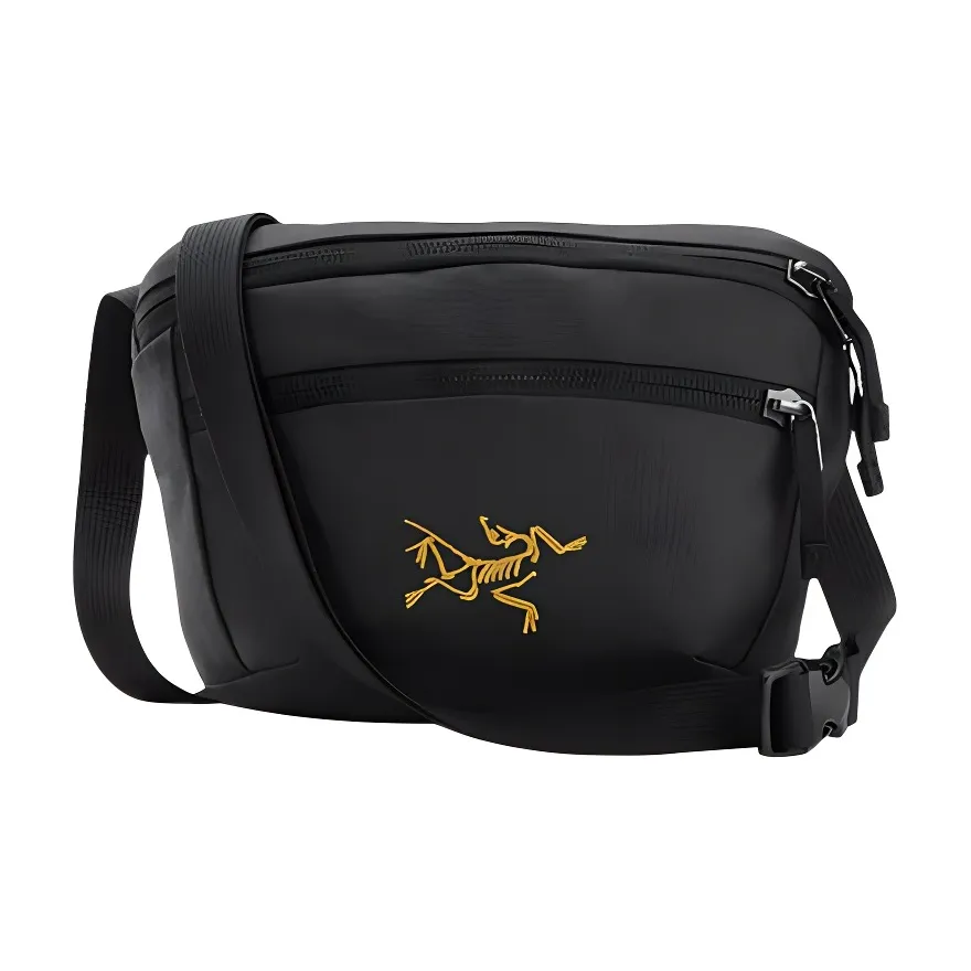 Arcteryx 1.5L Crossbody Bag Outdoor Bag Polyester Black Unisex