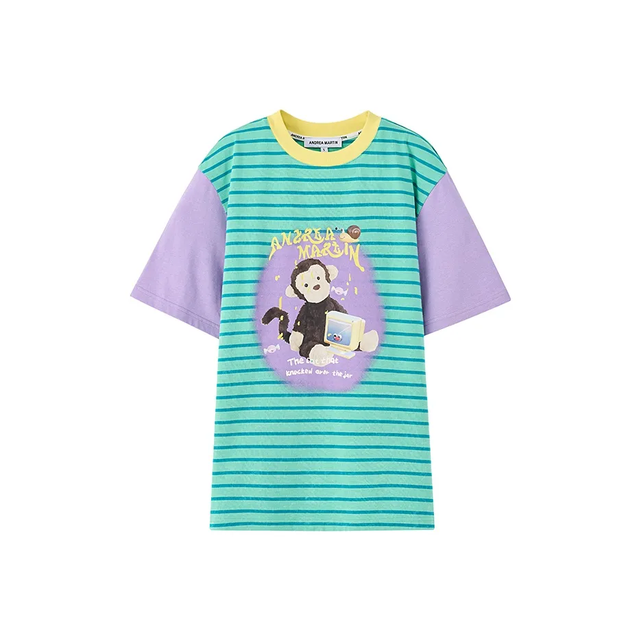 ANDREA MARTIN Т-рубашка с оборванным рукавом женская