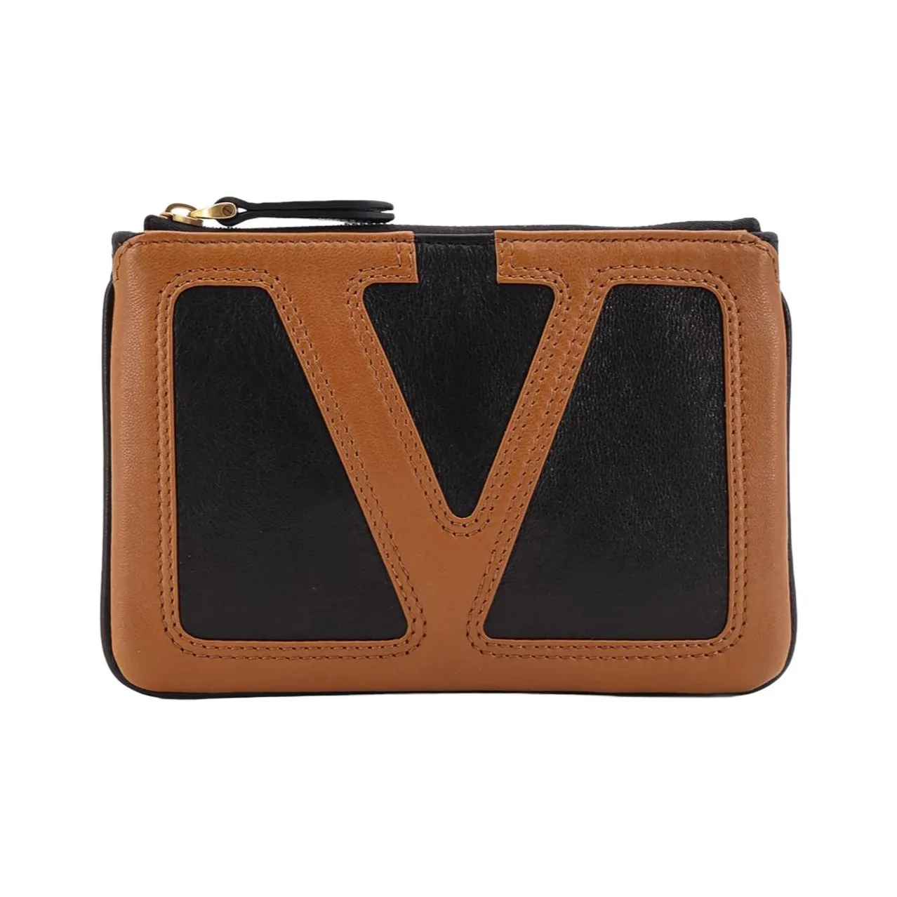 Valentino VLogo Signature Zip Up Cluch Bag