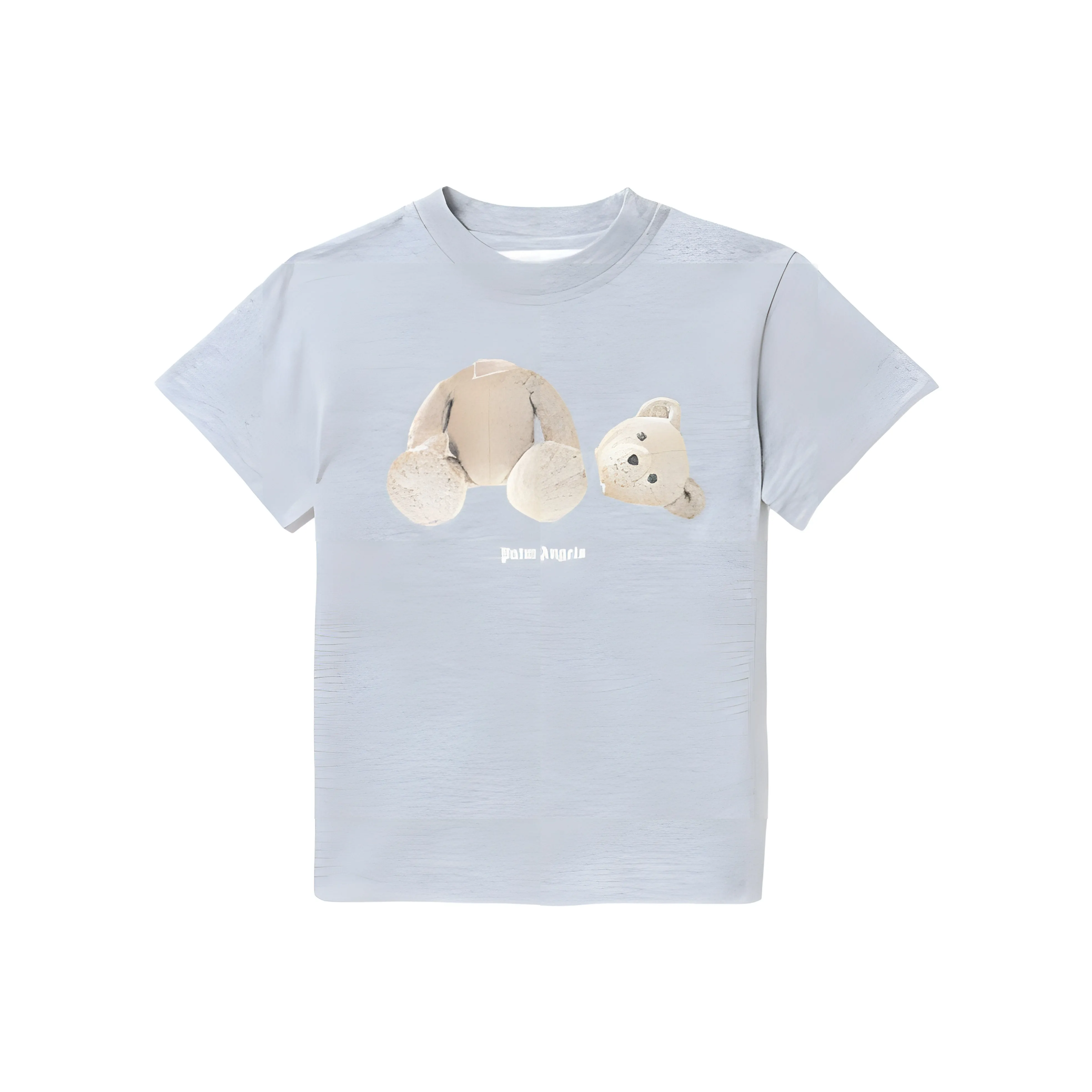 PALM ANGELS Короткий рукав Модный Минималистский стиль Удобный Универсальный Серый Детский