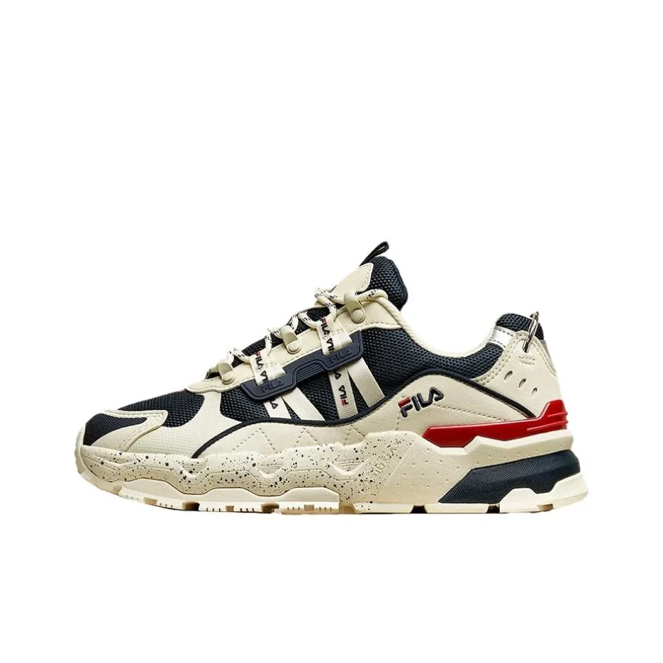 FILA Trek Устойчивая к истиранию Низкая Повседневная Обувь Женская Белая