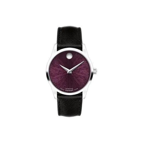MOVADO Автоматический Механический Movement Женские Часы 33 мм Фиолетовые
