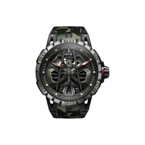 Roger Dubuis Автоматический Механический Движение Мужские Часы 45 мм Вырез