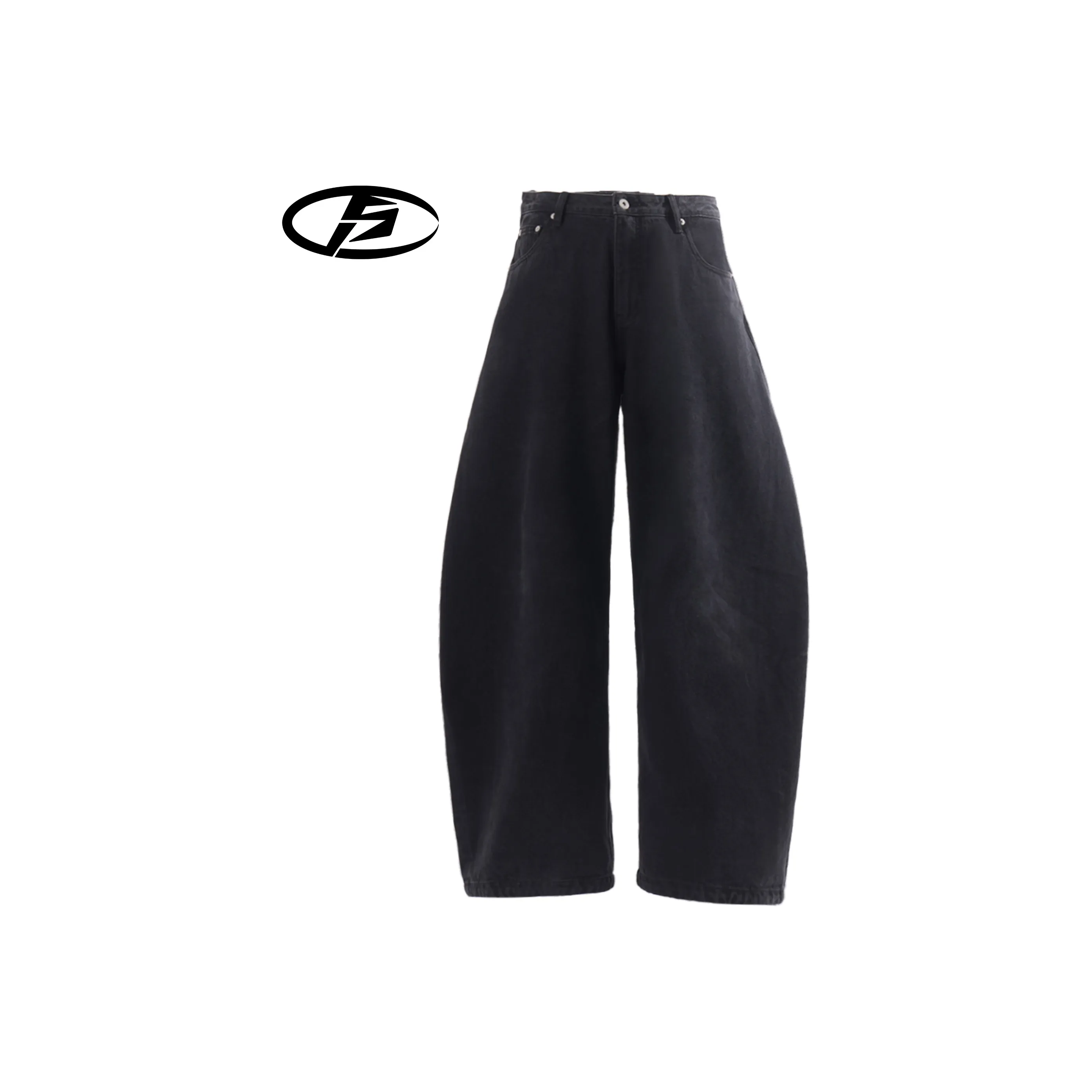 PEOPLESENSE Черные Унисекс Джинсы