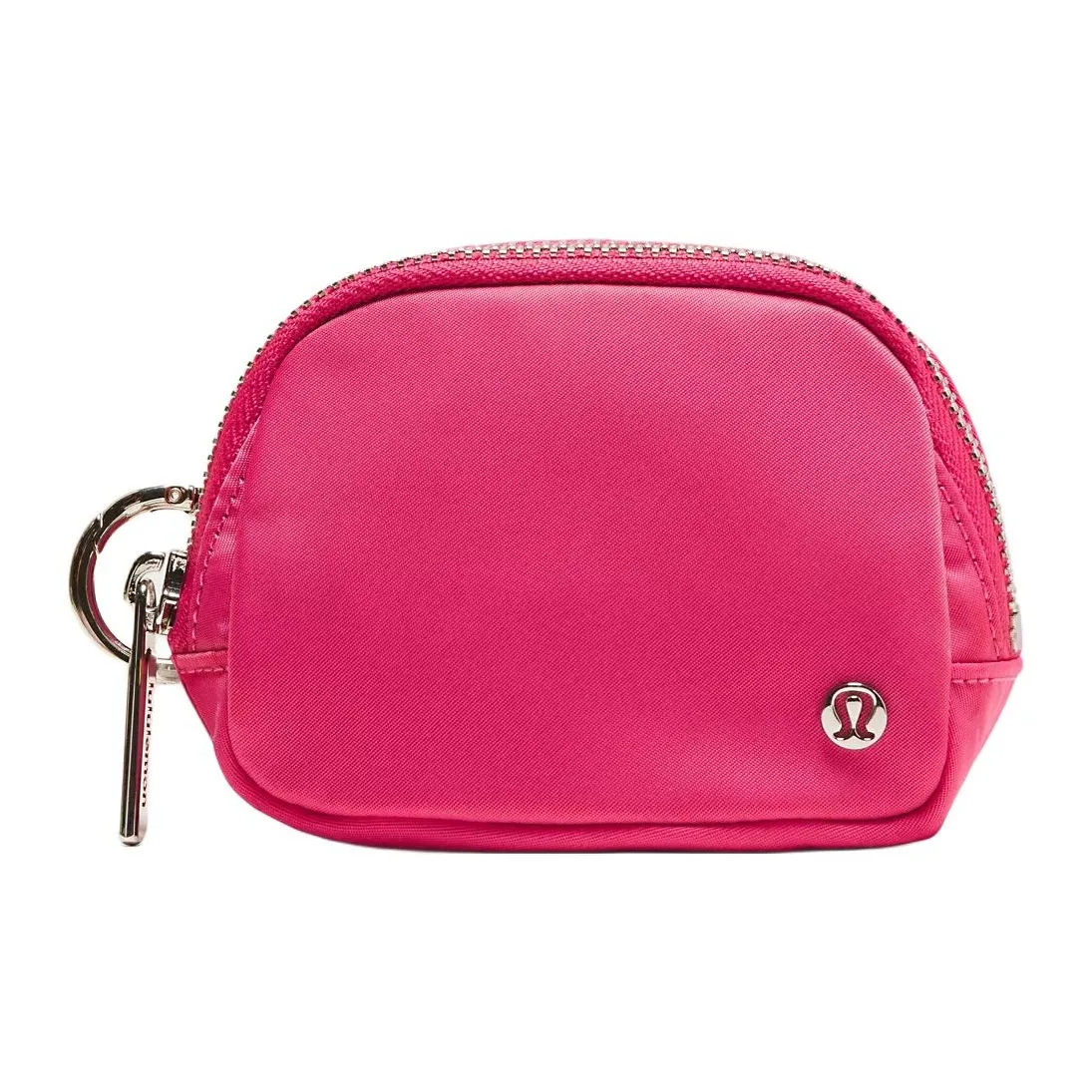 lululemon Everywhere Нейлон Монета Кошелек Нано Унисекс Малиновый Красный