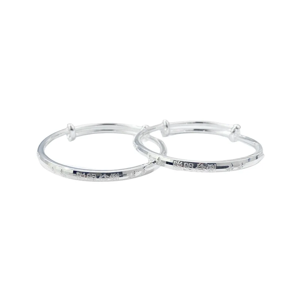 Phoenix Temple Jewelry 999 Fine Silver Bangles Kids'