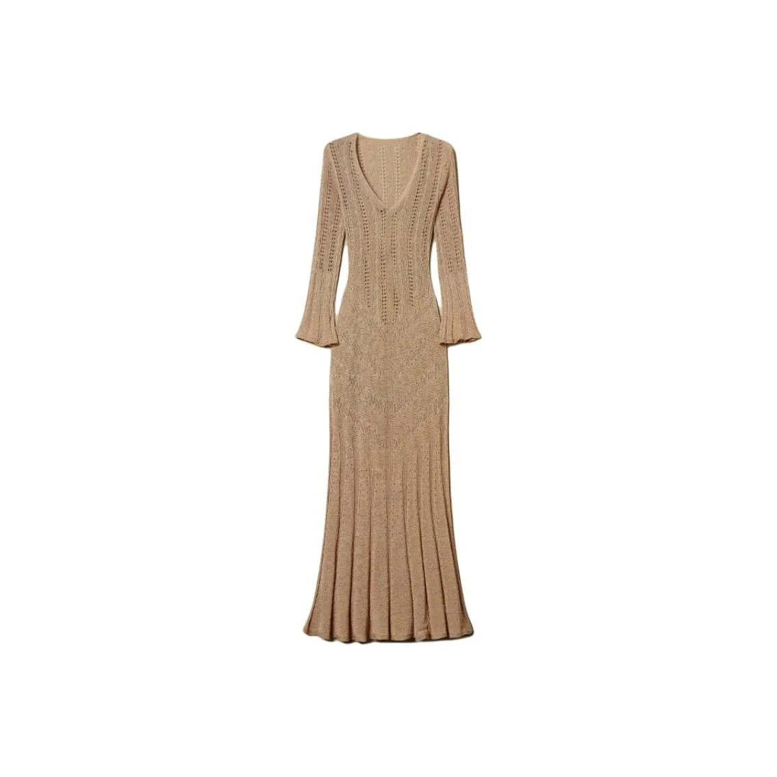 Twinset Lurex Maxi Dress