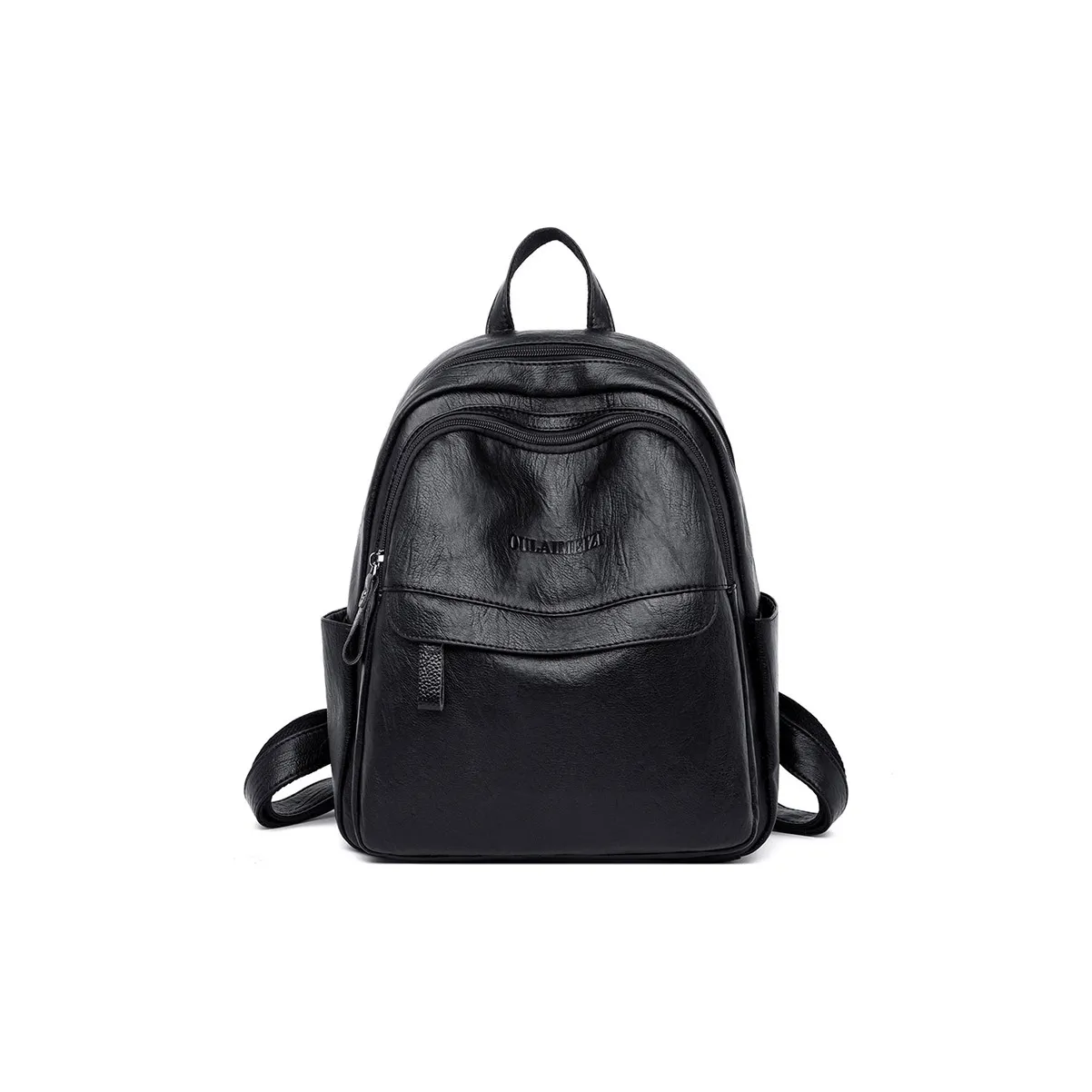 PINK·LAND ПУ (полиуретан) Рюкзак Женские Черный Бордовый Синий Коричневый