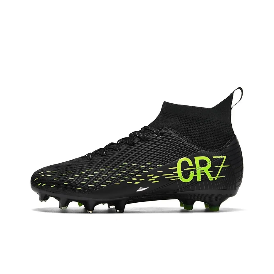 Kuding Баланс Поддержка Высокий Топ Детские Футбольные Бутсы Подростки