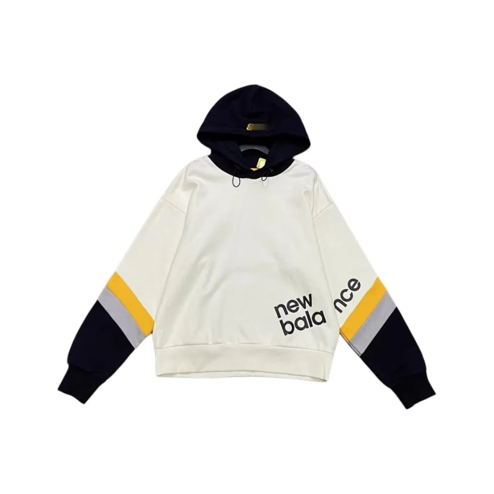New Balance совместный бренд SS25 Толстовка Женская Белая