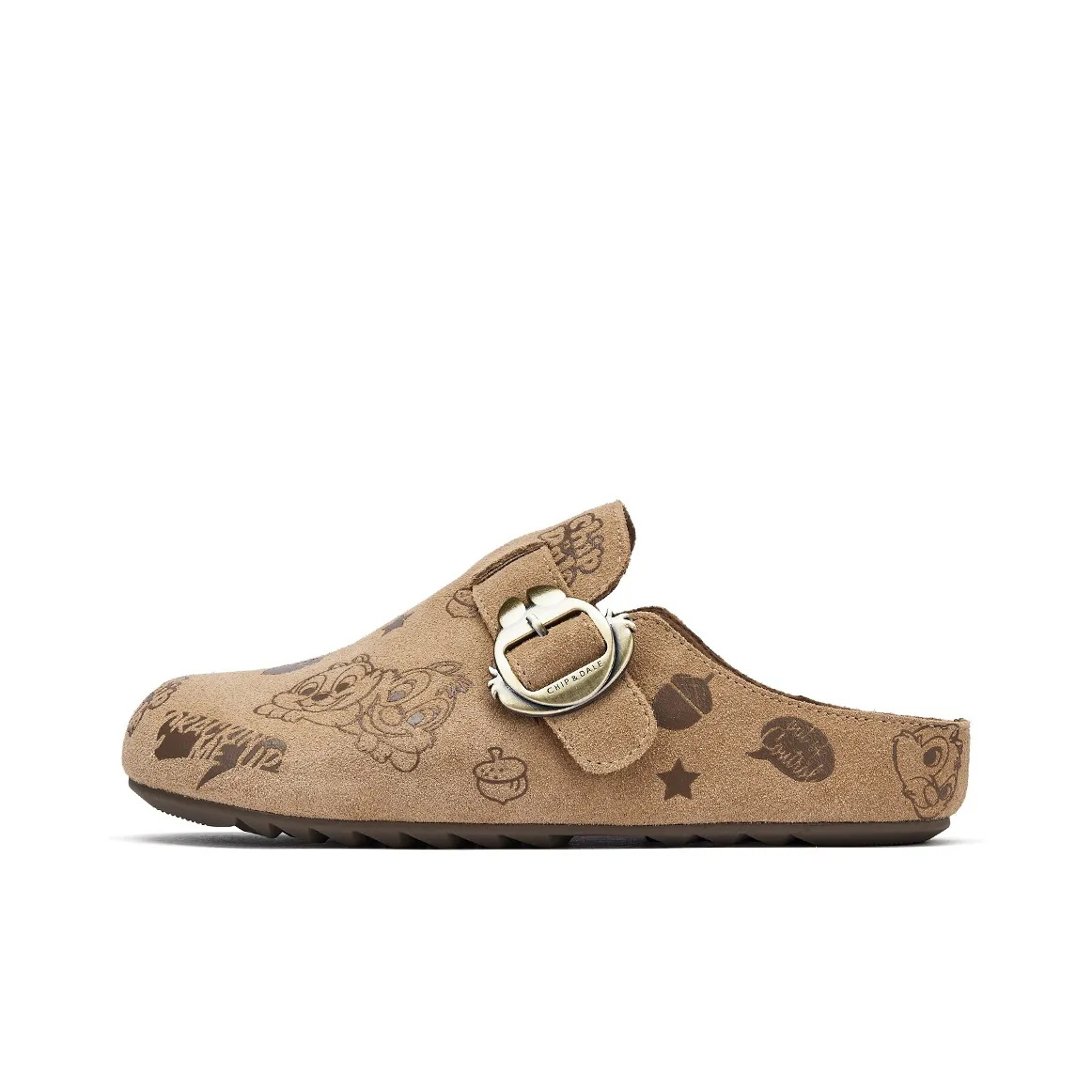 Disney x Hotwind Qiqi Didi Series Резиновая подошва Устойчивая к истиранию Противоскользящие Домашние тапочки Женские