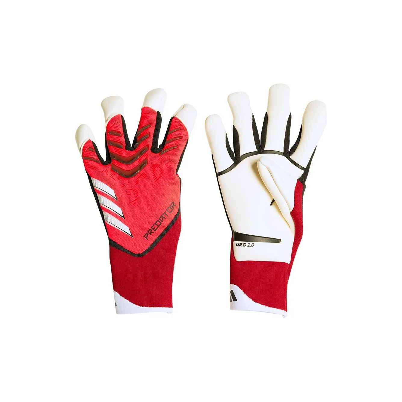 Adidas Latex Silicone Спортивные Перчатки Унисекс Красный