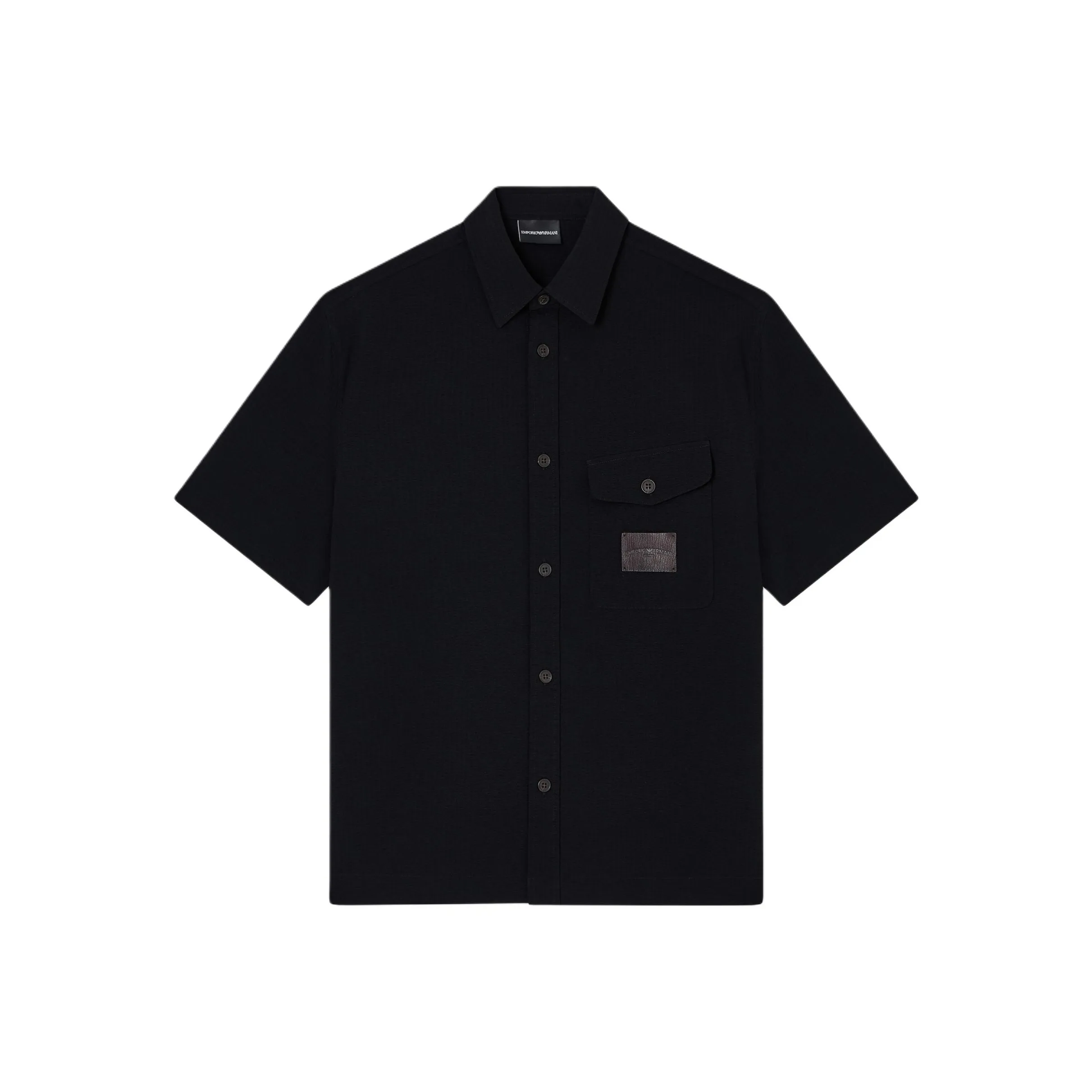 EMPORIO ARMANI FW25 Рубашка Мужская Черная