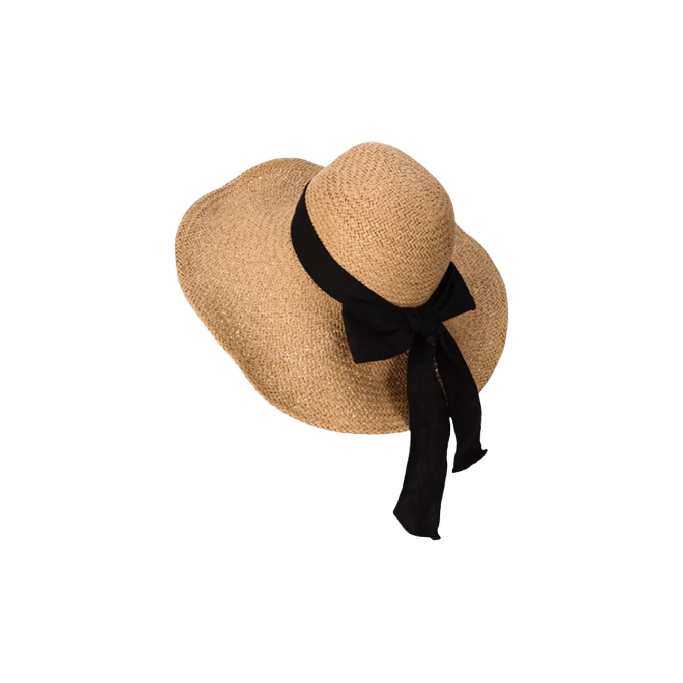 VINEY Соломенная плетеная шляпа с защитой от солнца женская