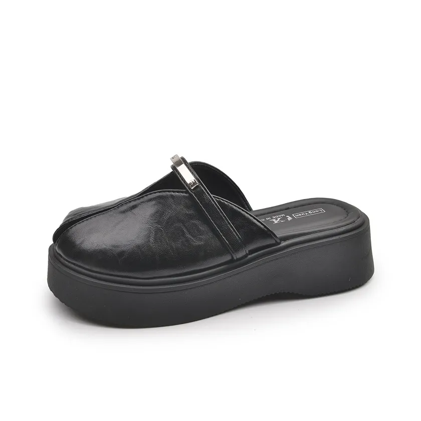 WUJI Slip Resistant Odor Resistant Closed Toe Slippers Women's