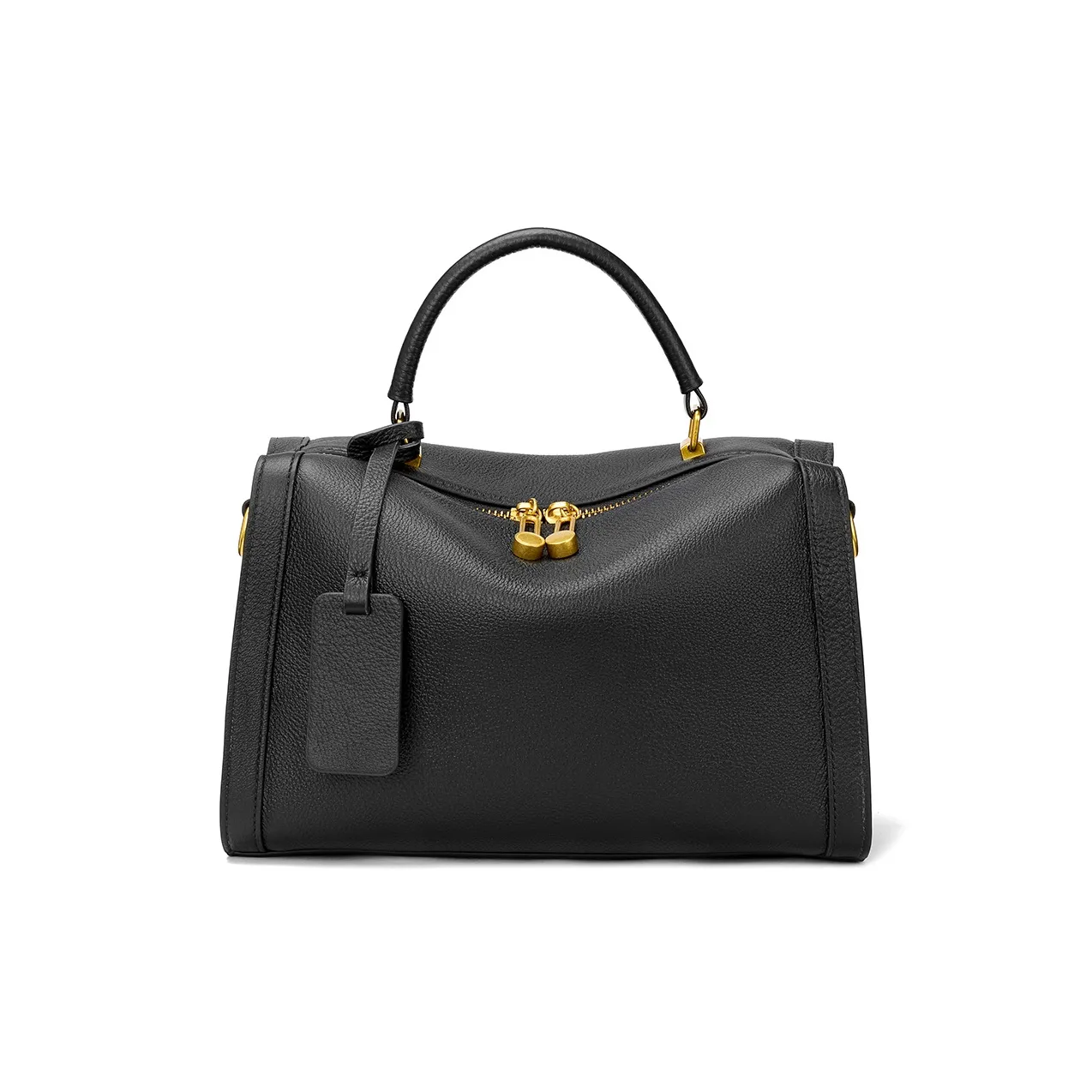 Roberta Di Camerino Сумка через плечо из коровьей кожи женская классическая черная слоновая серый