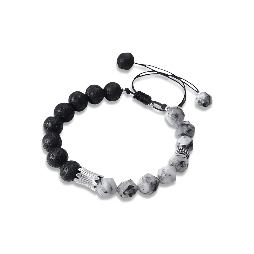 YOASOBI Браслеты из вулканического камня Мужские