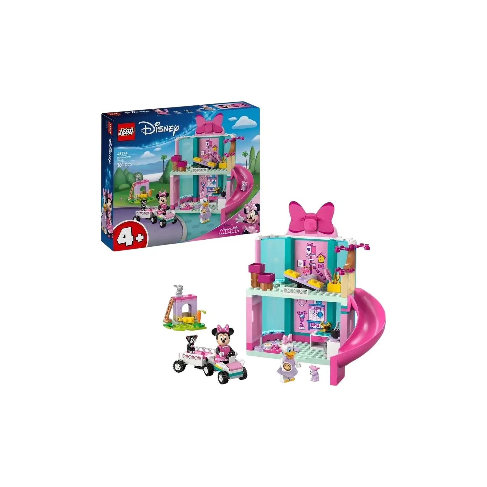 LEGO X Disney Минни Микки Маус и его друзья отель для питомцев Минни конструкторы 161 шт. 43274