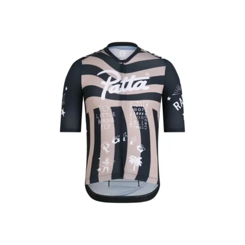 PATTA Rapha Collaboration Черный/Каменный цвет Мужская Велосипедная одежда