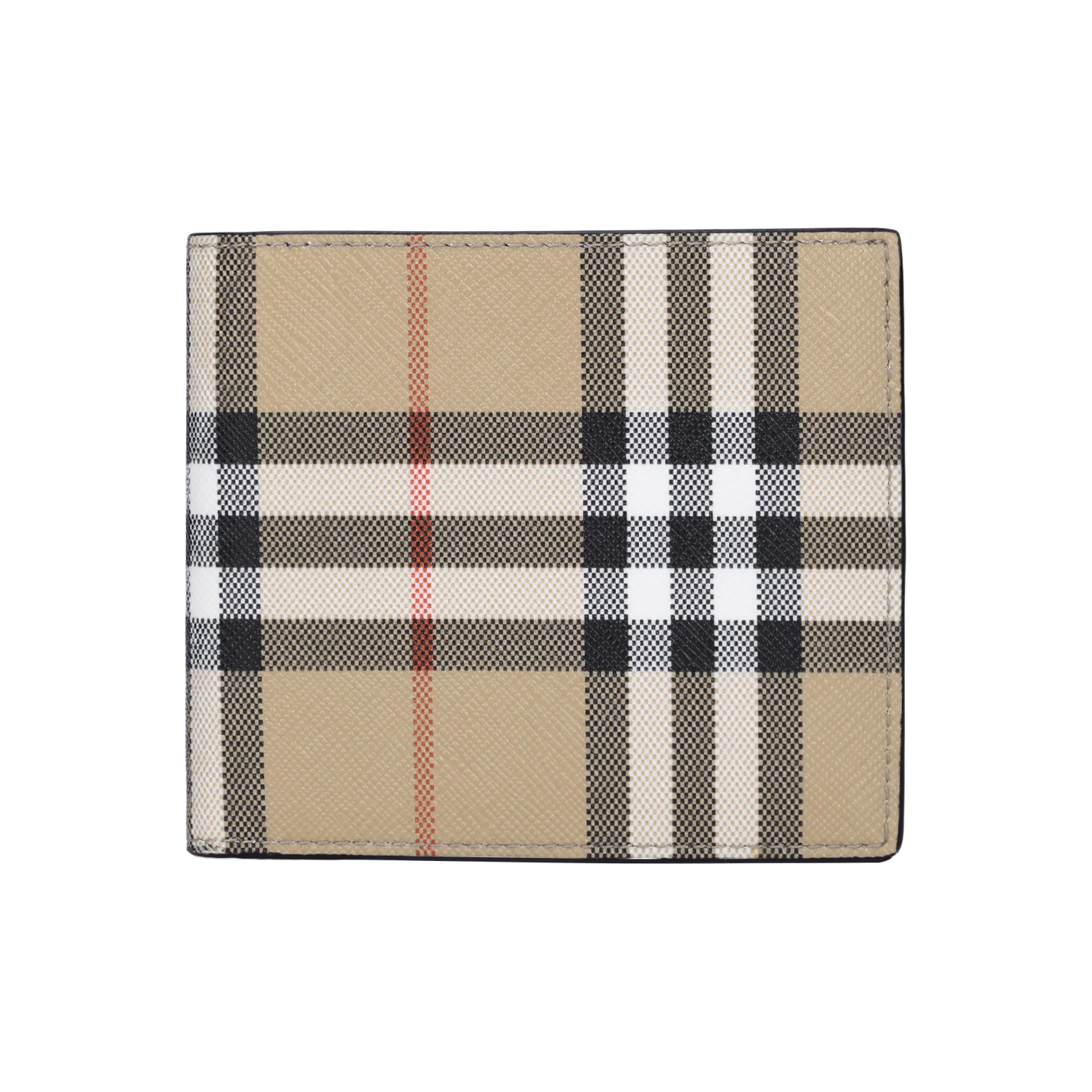 Burberry Vintage Check Bifold Wallet Beige/Black