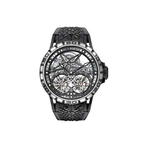 Roger Dubuis Ручной Механический Движение Мужские Часы 47 мм С Вырезом