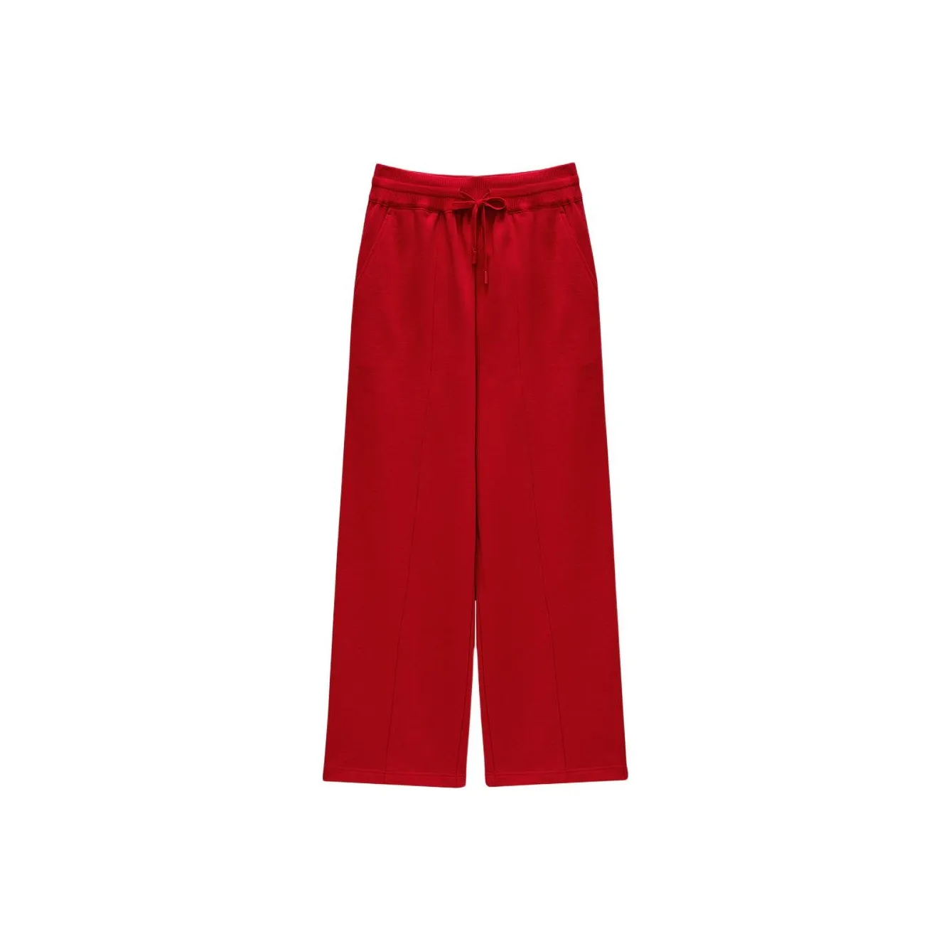 INSUN Настоящий красный Женские Повседневные Брюки