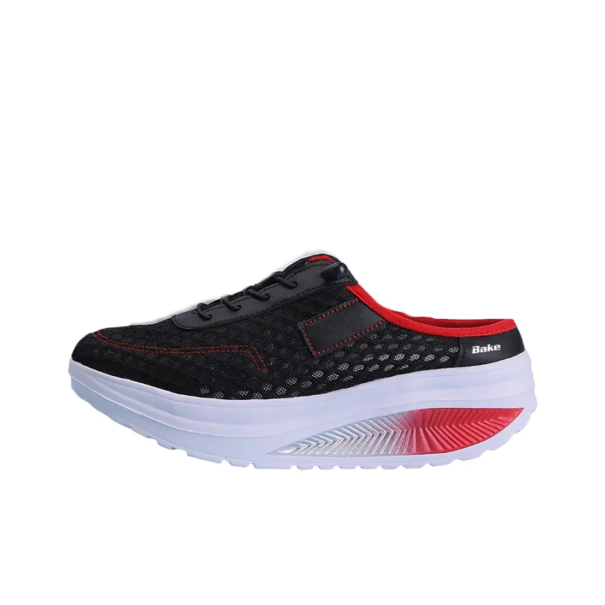 Bake Тихий Антизапахивающий Устойчивый к нижнему юбке Домашние тапочки Женские