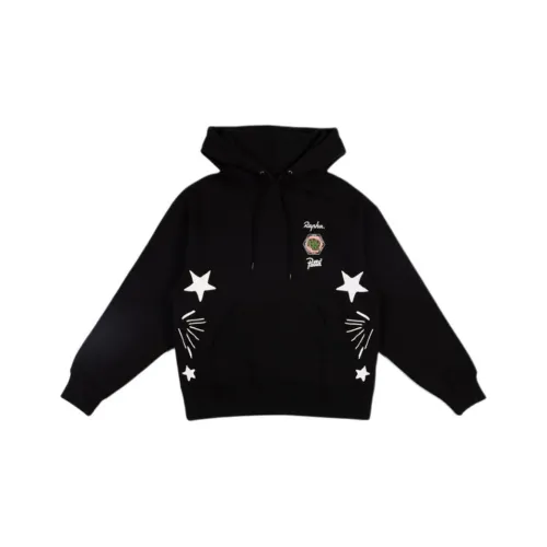 PATTA Rapha Collaboration Черный Унисекс Свитшоты
