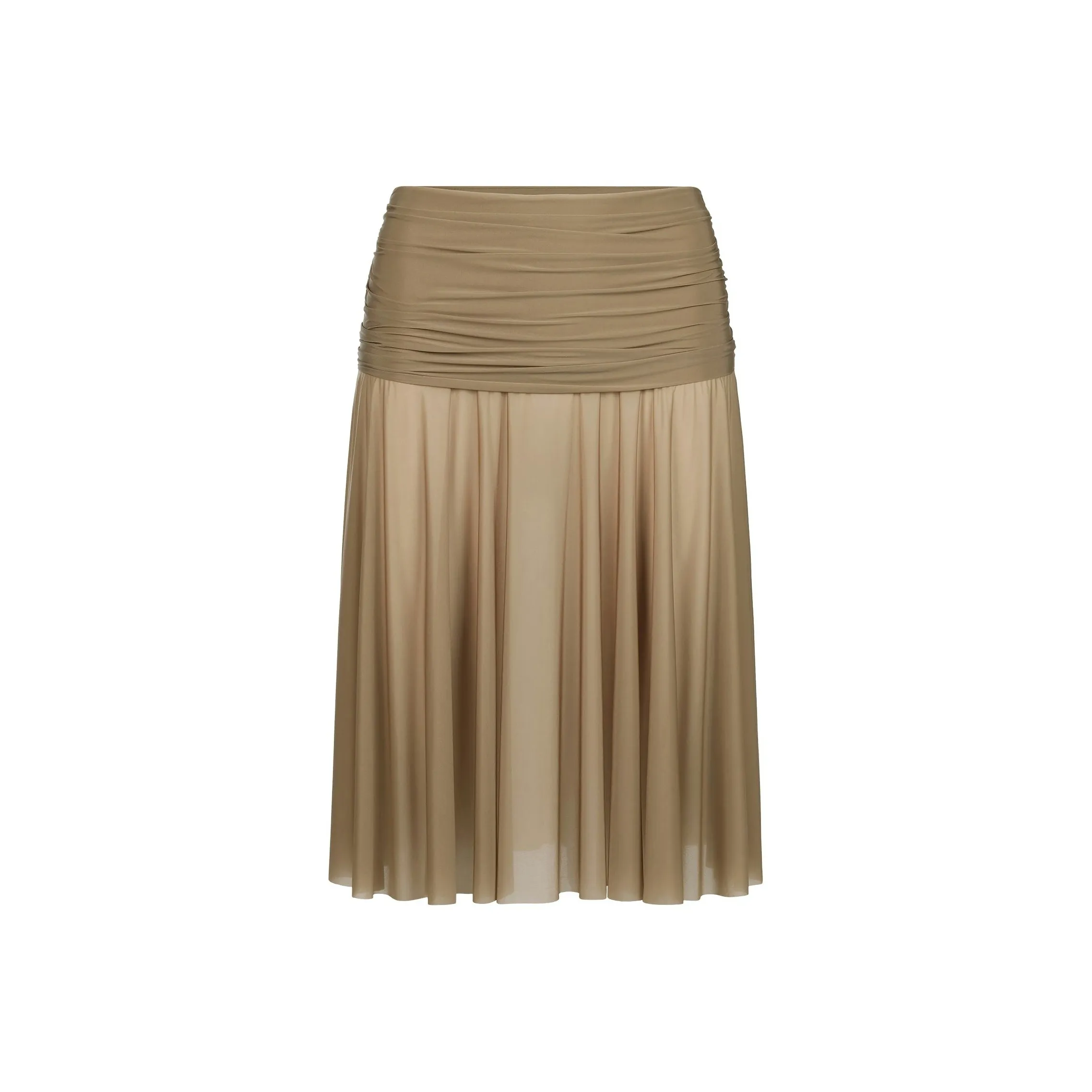 SKIMS SS25 MILKY Прозрачная Midi Юбка Повседневная Длинная Юбка Женская