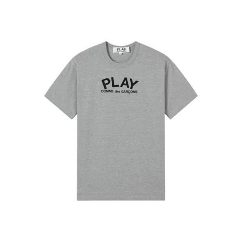 CDG Play Топ Серый Унисекс T Рубашки