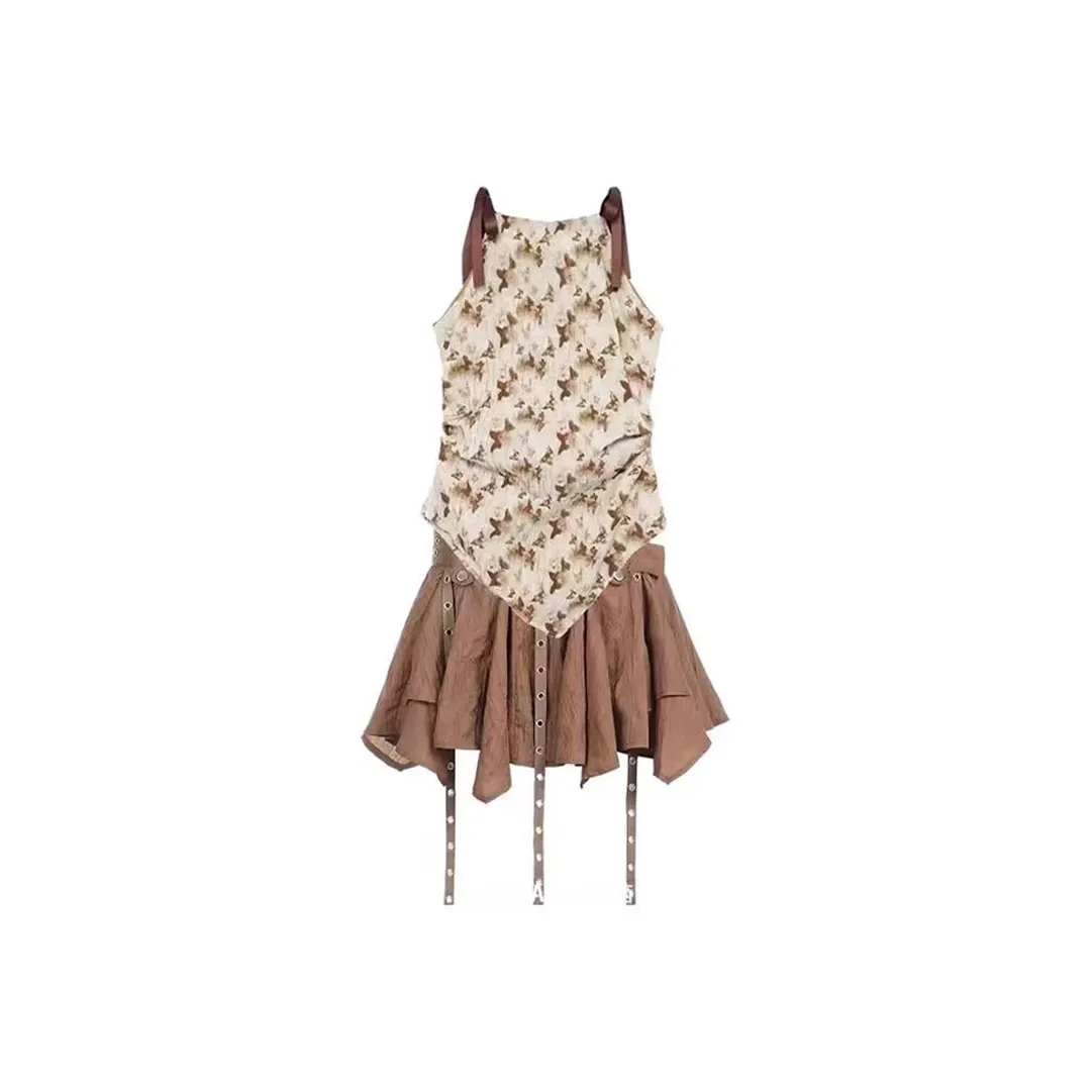 MIMOSA CHUR HIGH RISE Плиссированная Юбка-карандаш Полу-длина Короткая Юбка Комплект Женская