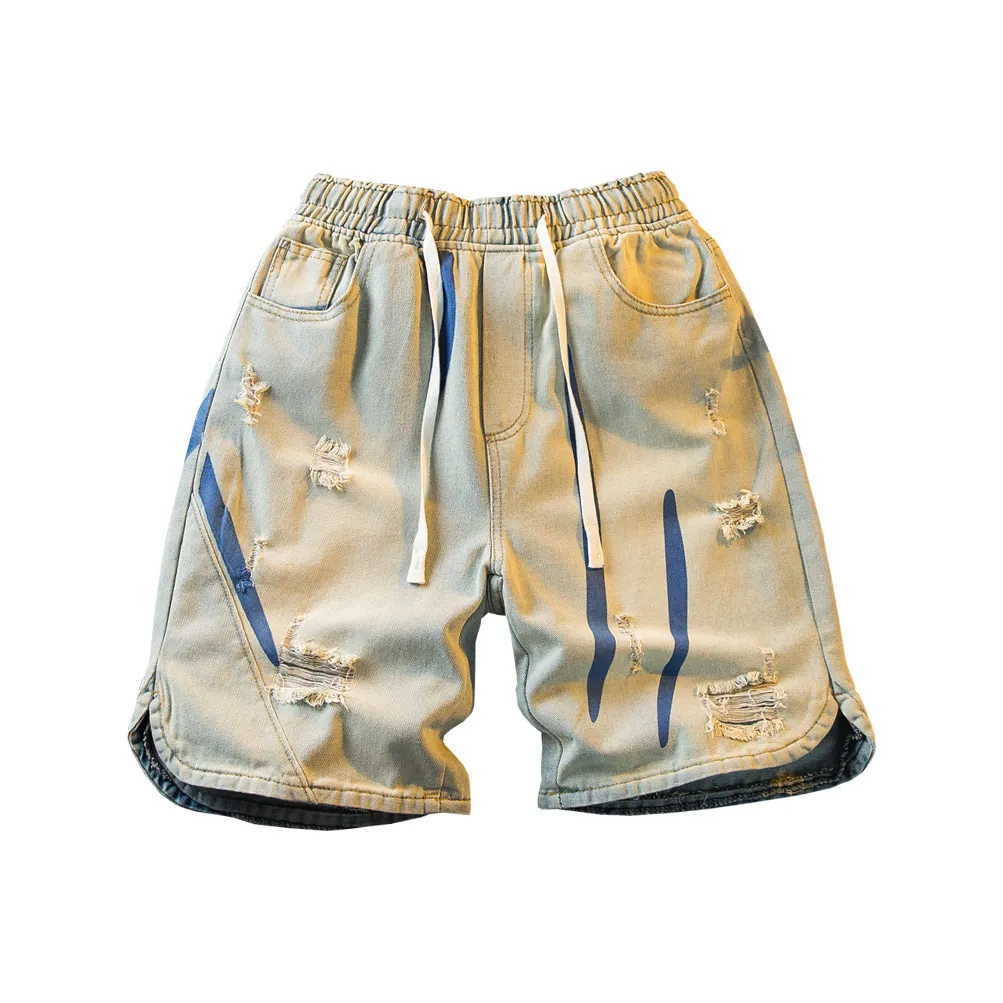 GEOGRE ALEX Джинсовые шорты Унисекс