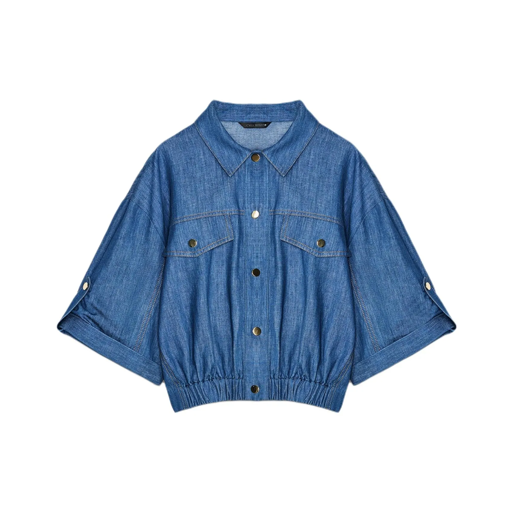 ZARA Jackets Women's Indigo
