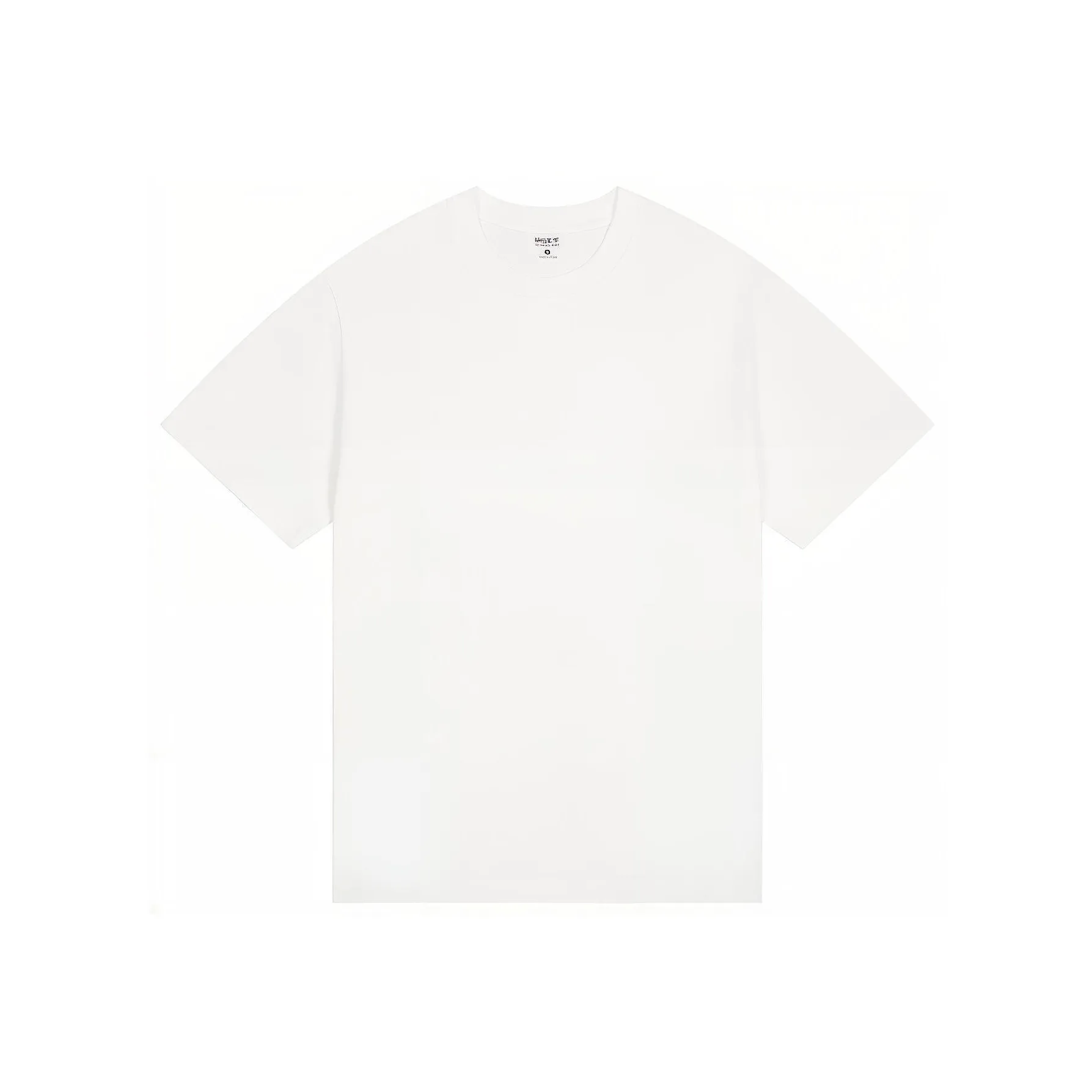 MIANDEMEIXUE Свободный крой Повседневный Внутренний Короткий рукав Т-рубашка Унисекс Однотонная